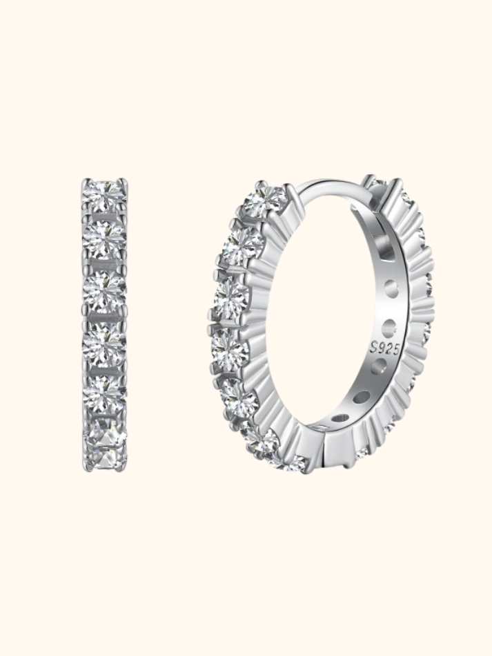 silver earring